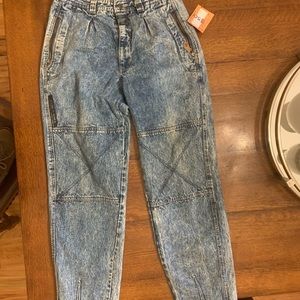 Vintage 90s Bugle Boy acid wash jeans